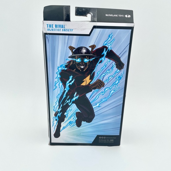 McFarlane DC Multiverse The Rival 7" Action Figure Gold Label Injustice Society - Picture 4 of 9